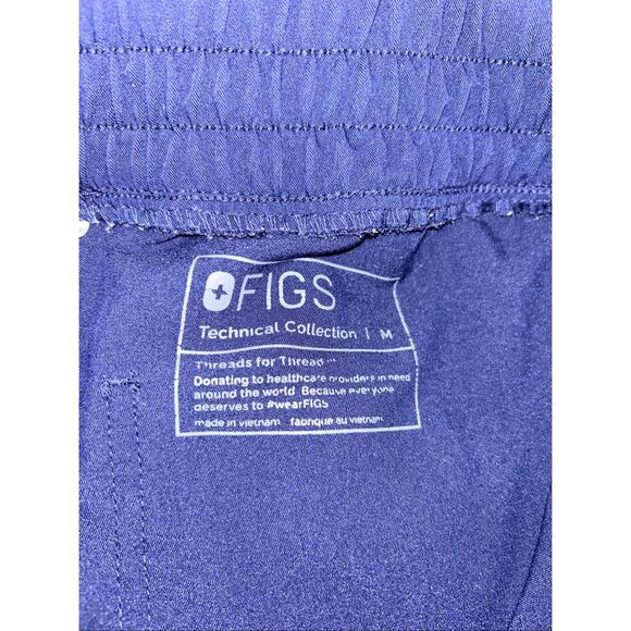 Figs navy blue scrub jogger pants size medium - Picture 3 of 3